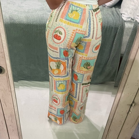 Cali 1850 Colorful Fruit Print Pants - Picture 6 of 6